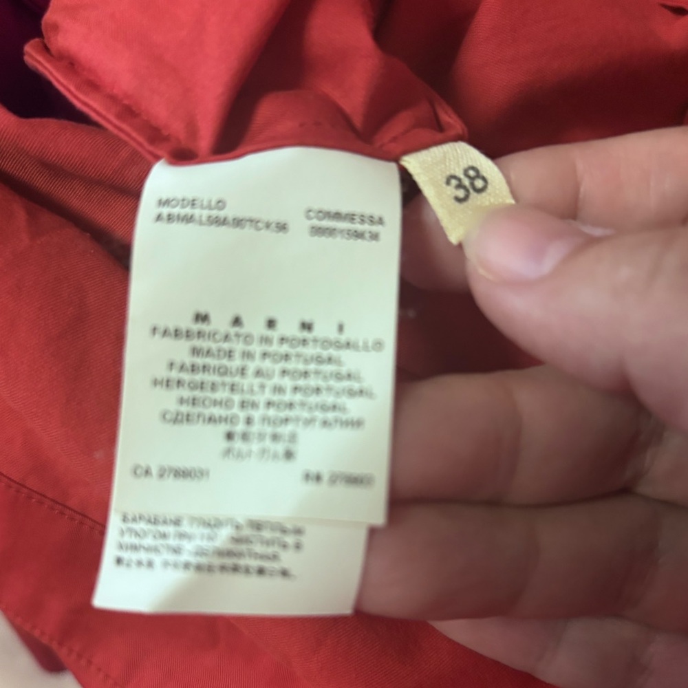 Marni Ruffle Mini Dress - Picture 6 of 6